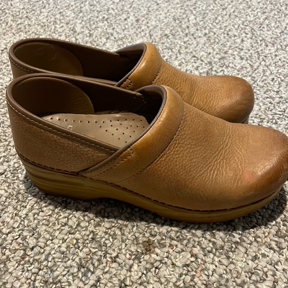 slightly worn dansko